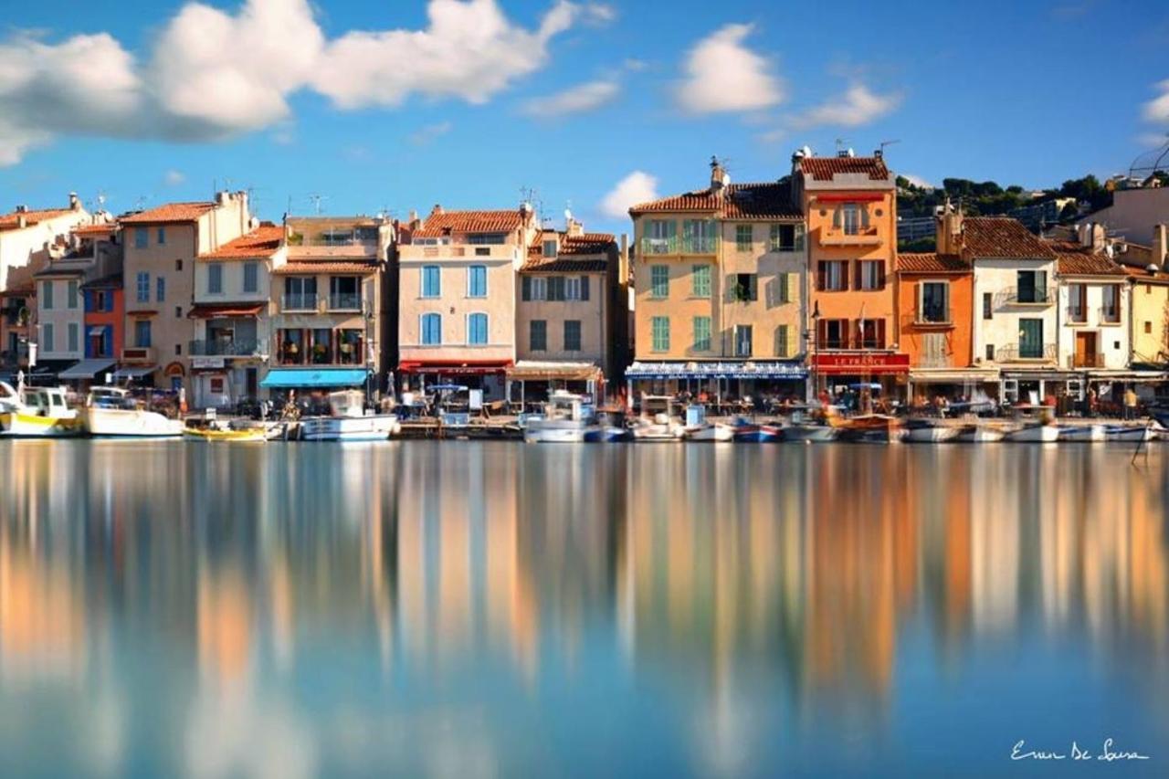 Horizon Bleu Vue Mer Cassis Bagian luar foto