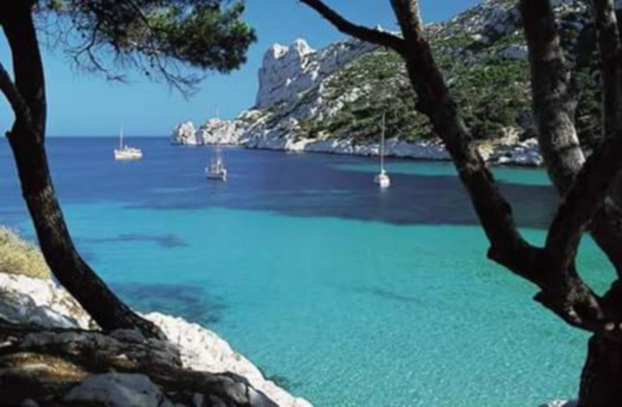 Horizon Bleu Vue Mer Cassis Bagian luar foto