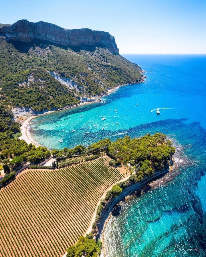 Horizon Bleu Vue Mer Cassis Bagian luar foto